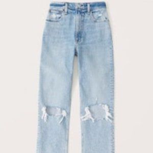 90s Ultra High Rise Straight Jeans Size 31